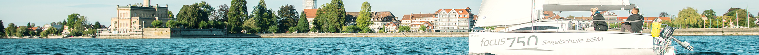Segelschule BSM Segelboot Bootsfahrt auf Bodensee