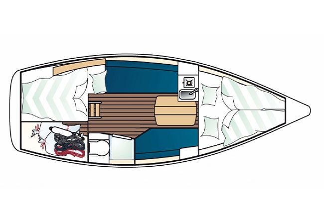 Focus 750 Grundriss